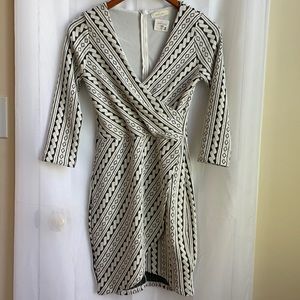 Just me Faux Wrap Dress
